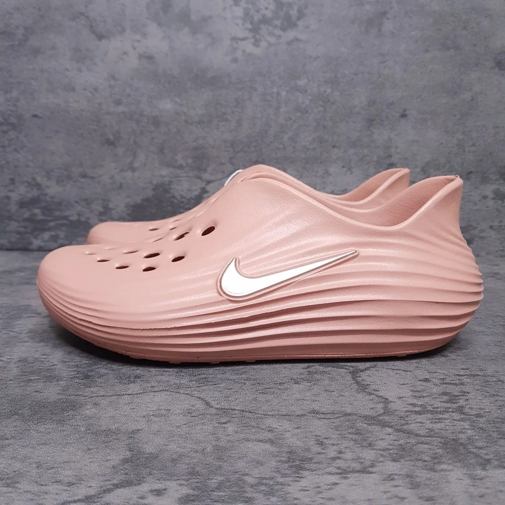 NIKE ReactX Rejuven8 Recovery Shoes Womens 8 Mens 7 Rose Gold HV5062-602